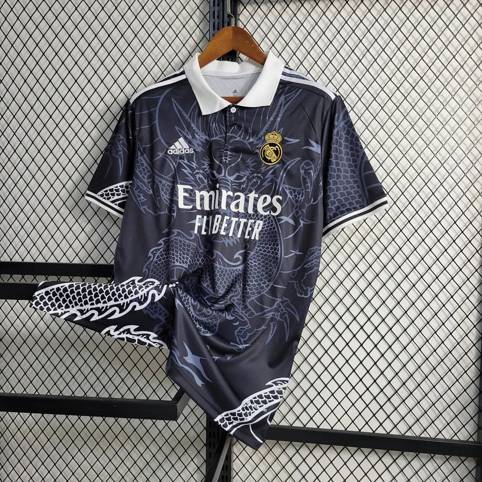 Real Madrid 2023 Black  Dragon Shirt