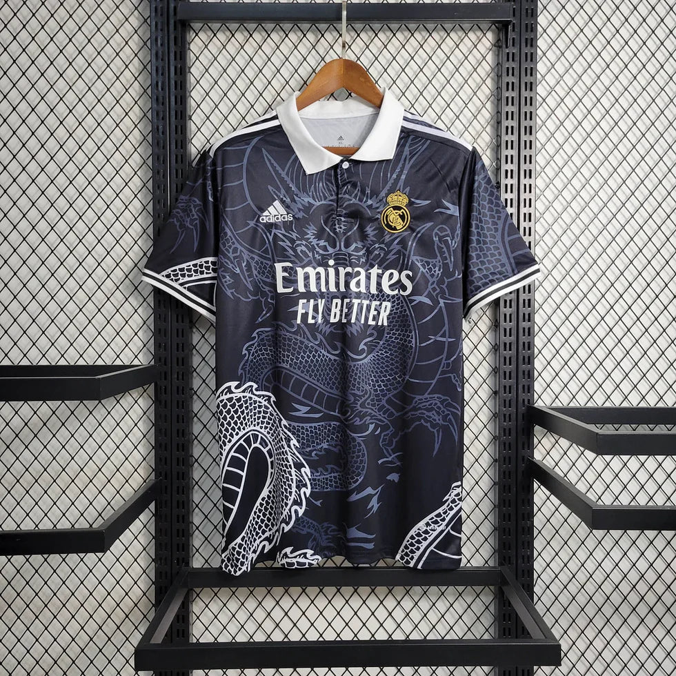 Real Madrid 2023 Black  Dragon Shirt