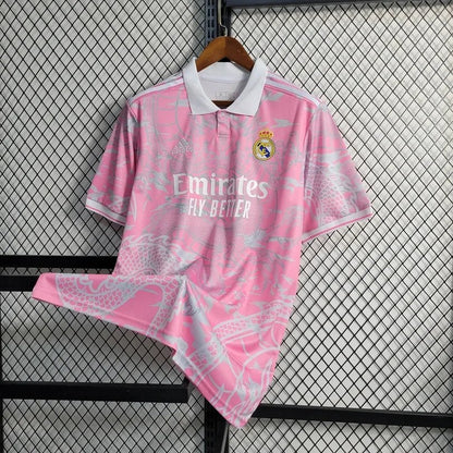 Real Madrid 2023 Dragon Pink Shirt
