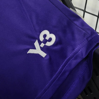 Real Madrid 2024 Y-3 Special Edition Purple Shorts