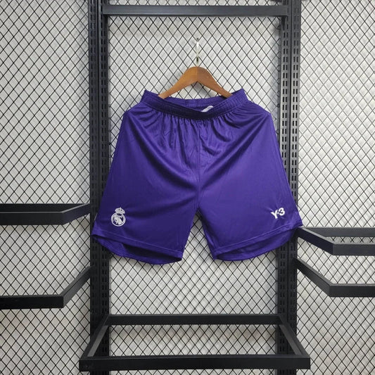 Real Madrid 2024 Y-3 Special Edition Purple Shorts
