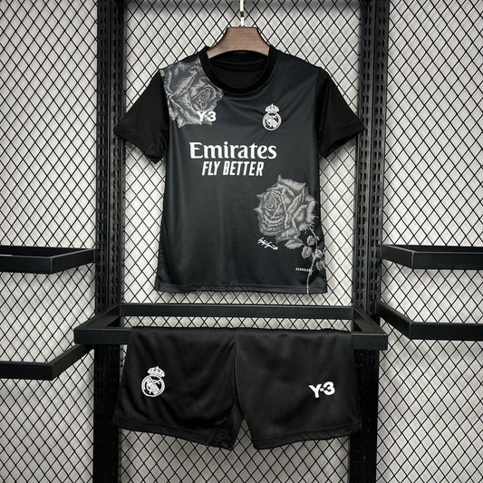 Real Madrid 2024 Y3 Rose Special Black Jersey