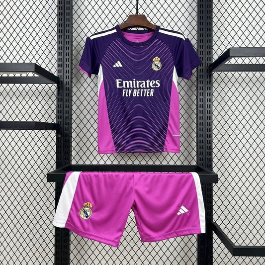 Real Madrid 2025 Goalkeeper Purple Jersey
