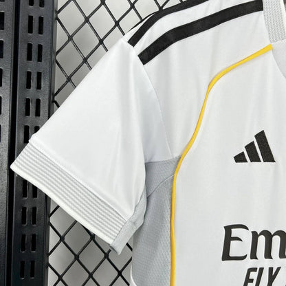 Real Madrid 2025 Home Kids Shirt