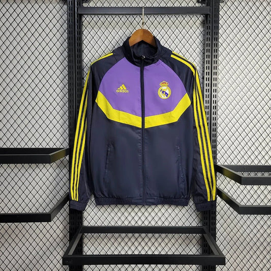Real Madrid 2025 Jacket Yellow Windbreaker