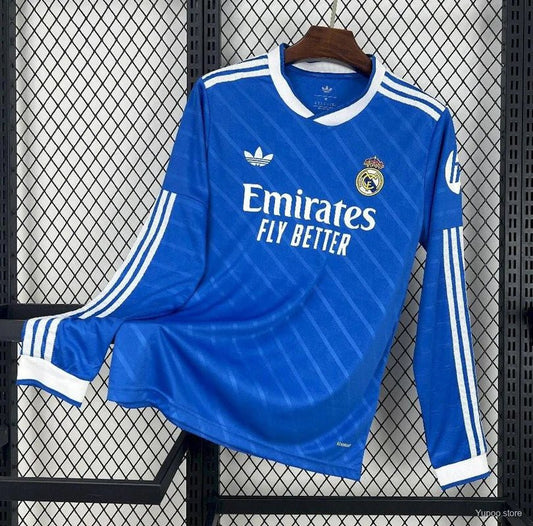 Real Madrid 2025 L/S Third Shirt