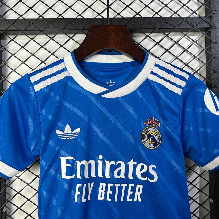 Real Madrid 2025 Third Kids Shirt