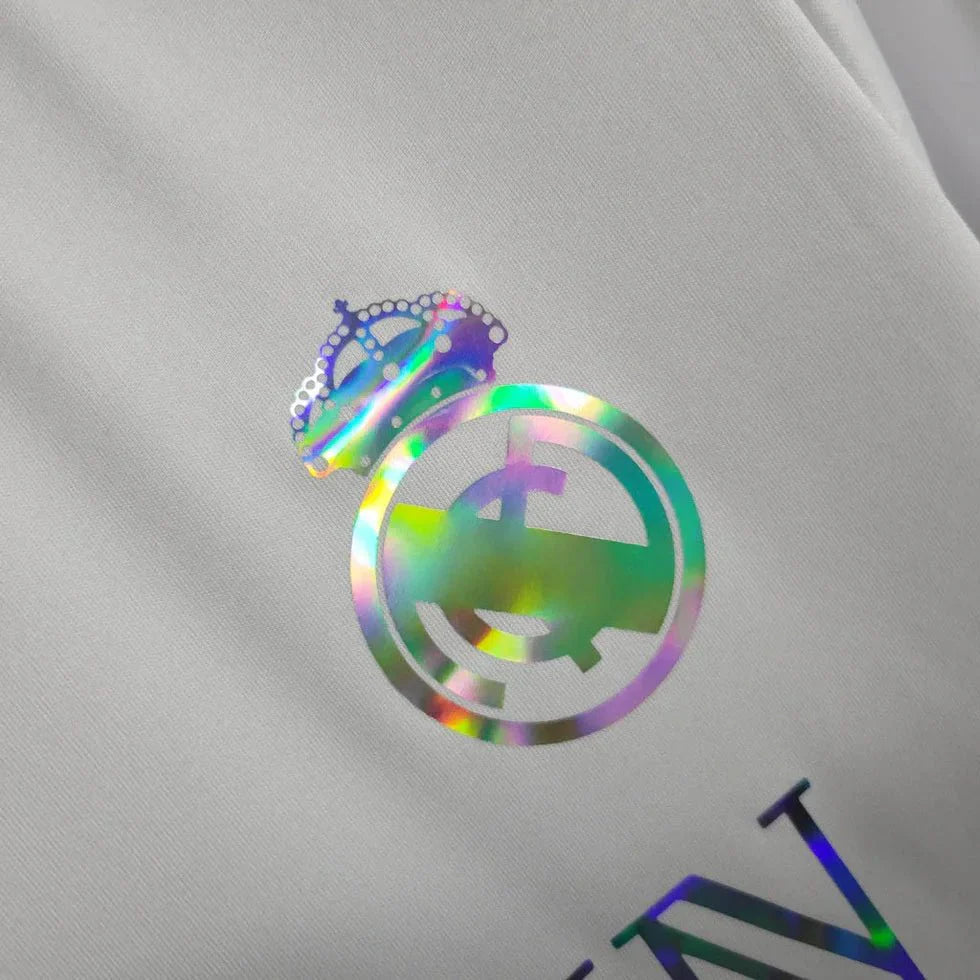 Real Madrid x Balmain 2023 Special White Shirt