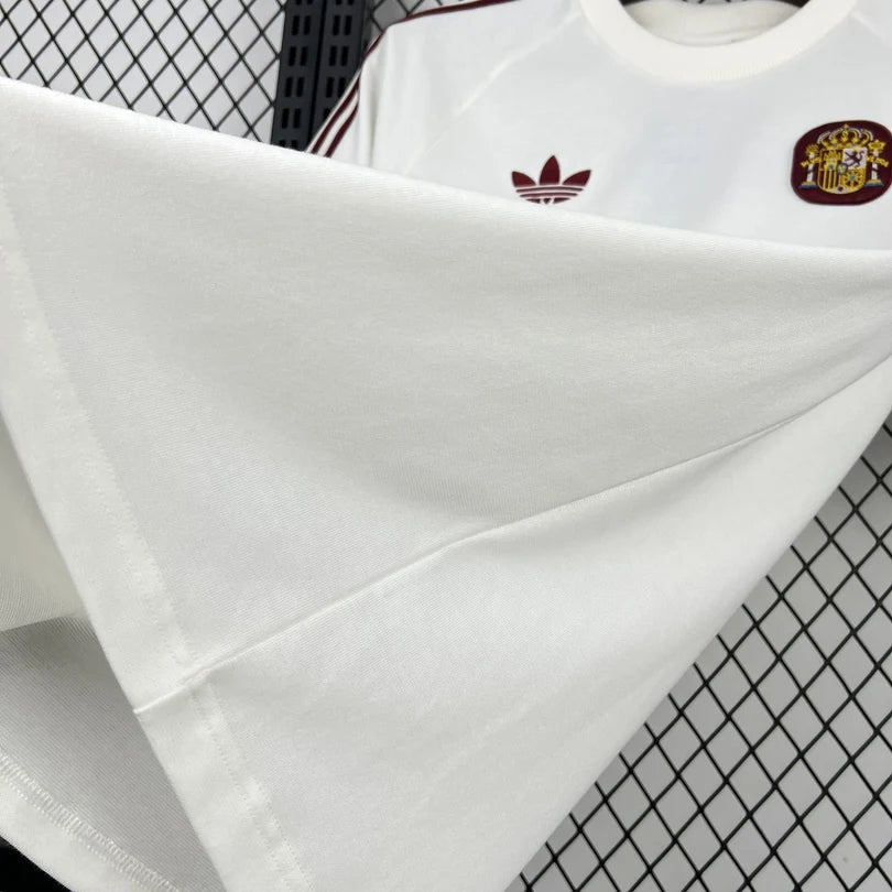 Spain  2026 White US Packs Casual Shirt