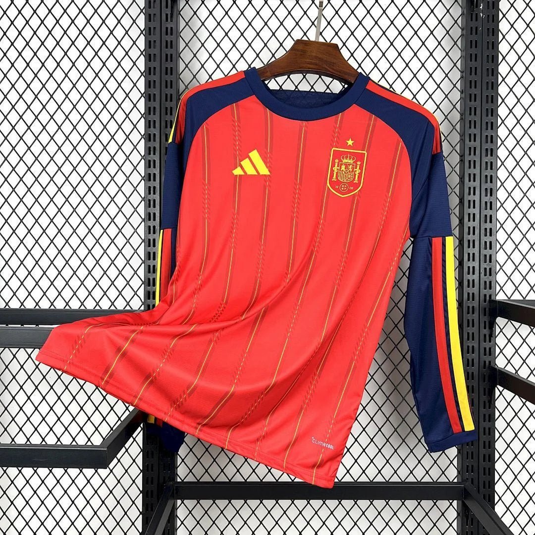 Spain 2026 World Cup L/S Home Shirt
