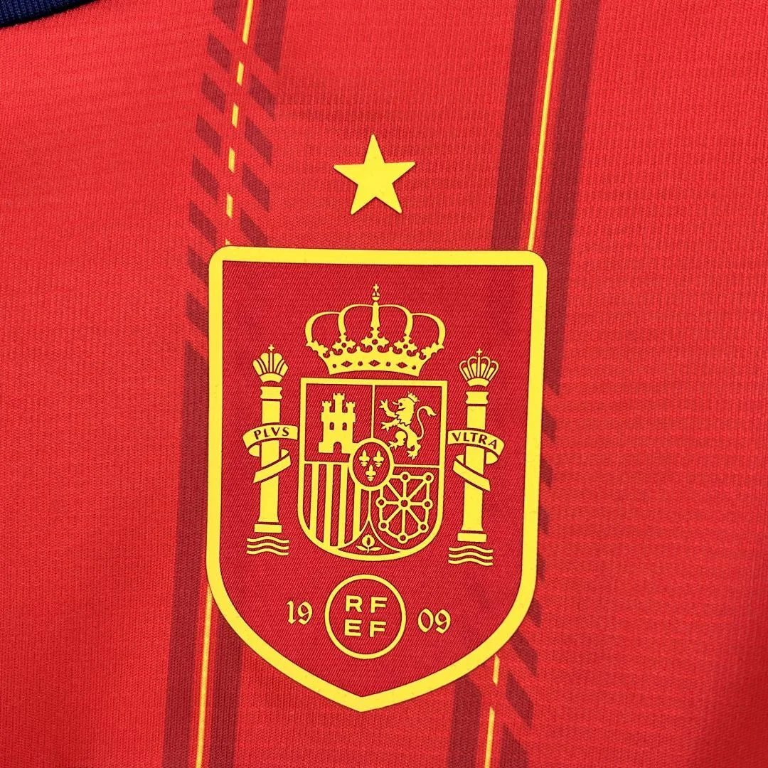 Spain 2026 World Cup L/S Home Shirt