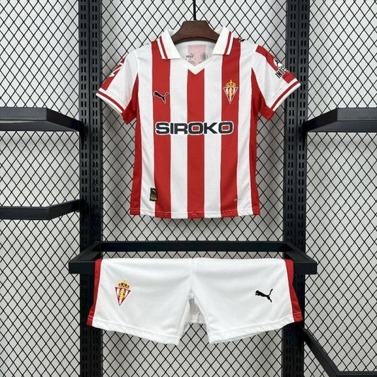 Sporting De Gijón 2025 Home Jersey