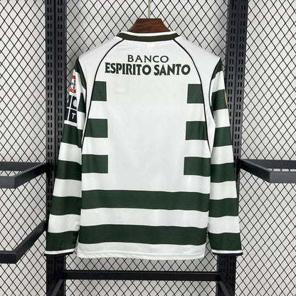 Sporting Lisbon 2001 L/S Home Shirt