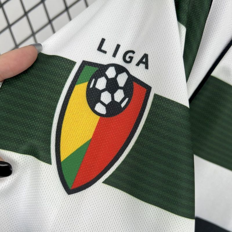 Sporting Lisbon 2001 L/S Home Shirt