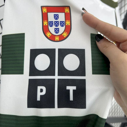 Sporting Lisbon 2001 L/S Home Shirt