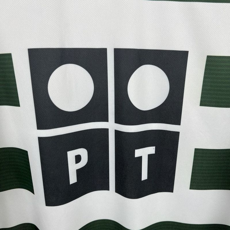 Sporting Lisbon 2001 L/S Home Shirt