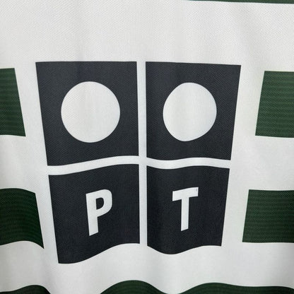 Sporting Lisbon 2001 L/S Home Shirt