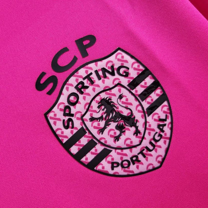 Sporting Lisbon 2024 Pink October Shirt
