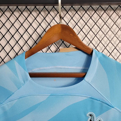 Tottenham 2023 Goalkeeper Blue Shirt